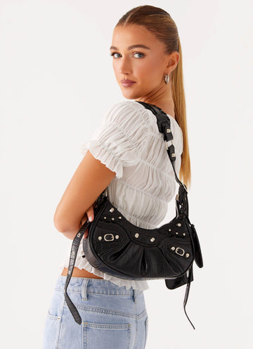 Amalie Shoulder Bag - Black