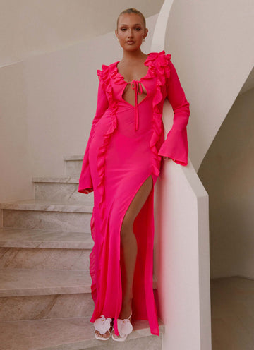 Charlize Maxi Dress - Pink